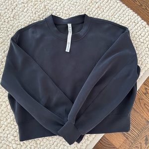 Lululemon Softstreme Perfectly Oversized Cropped Crew.